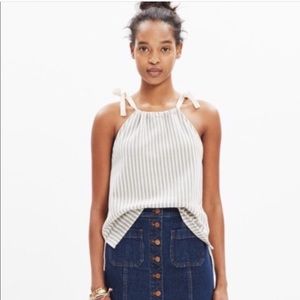 *BASIC* Tie shoulder top from Madewell.